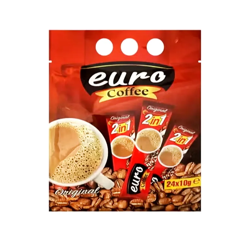 EURO COFFEE 2IN1 10G*24