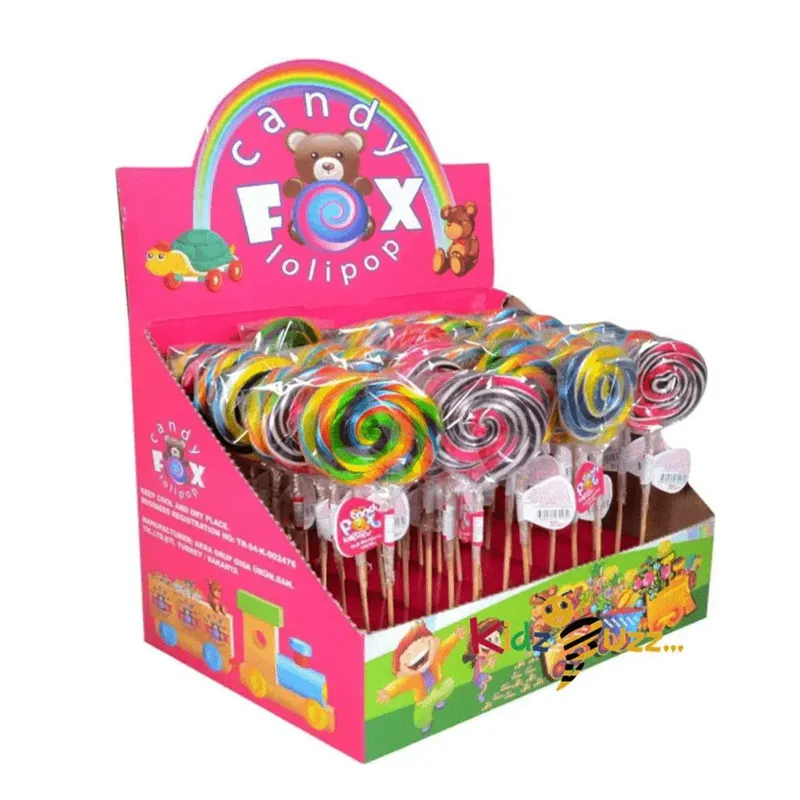 FOX HARD CANDY LOLLIPOP ASST FLAVOR
