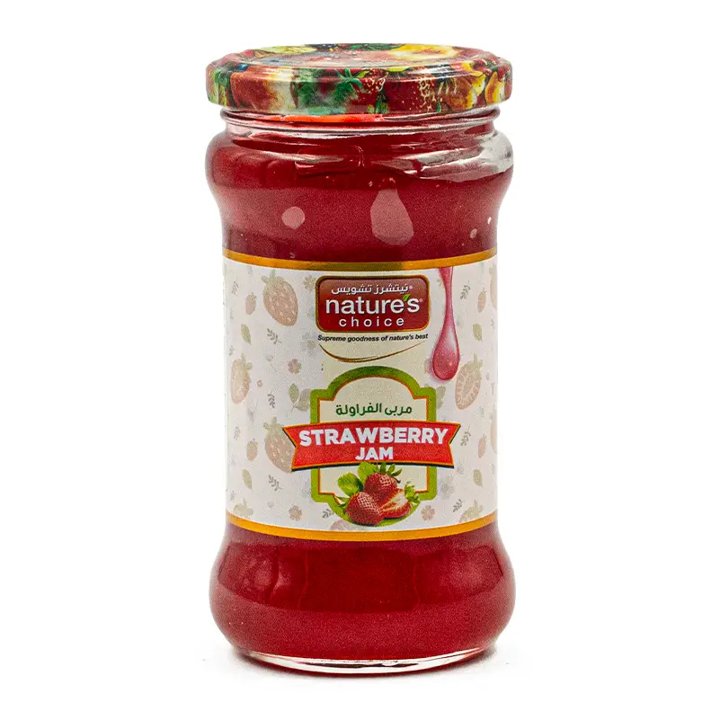 NATURE CHOICE JAM 370GM STRWBRY