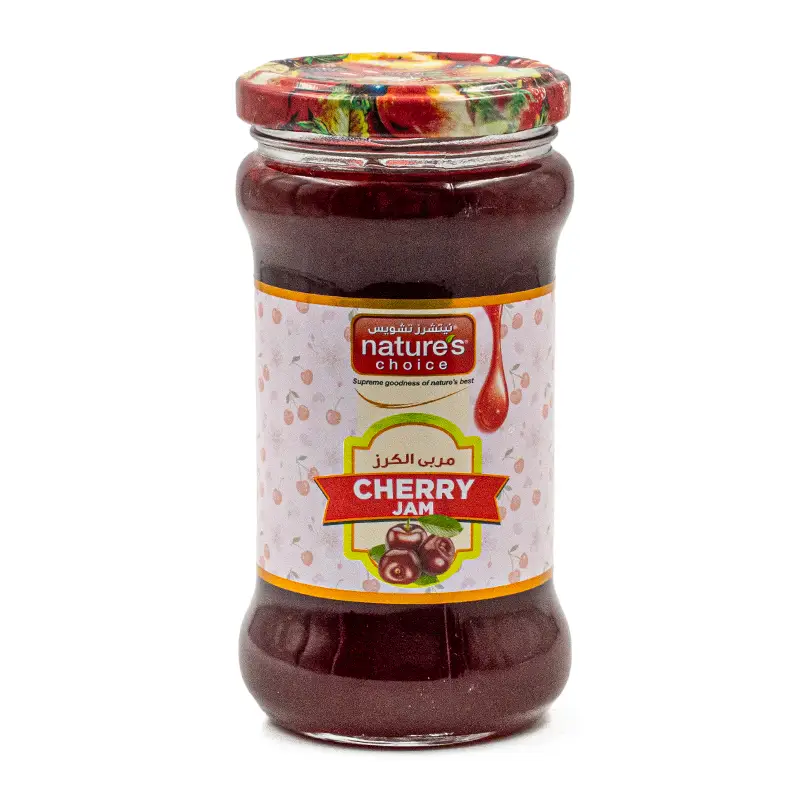 NATURE'S CHOICE JAM 370GM CHERRIES
