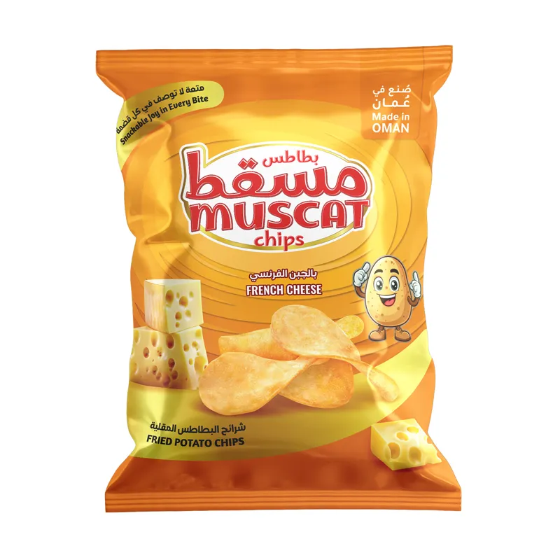 MUSCAT CHIPS FRENCH CHEESE 18*12GM