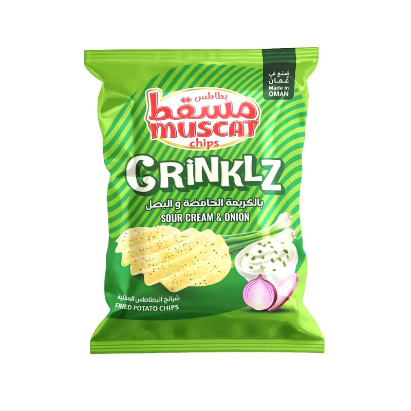 MUSCAT CHIPS SOUR CREAM & ONION 18*12GM