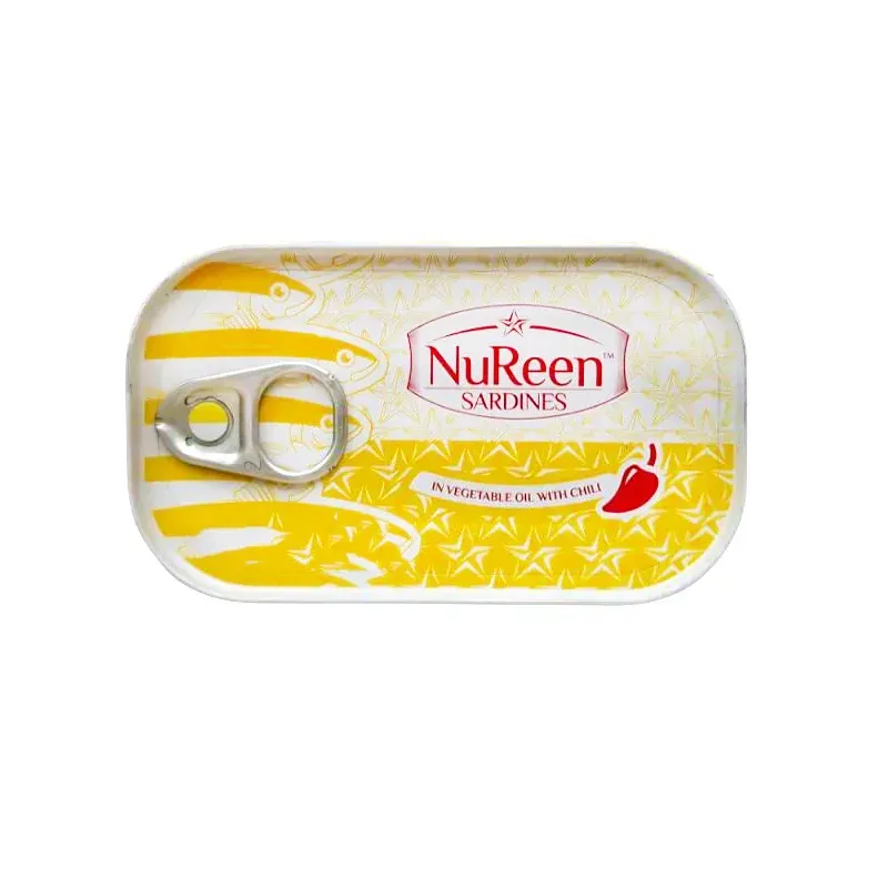 NUREEN SARDINES IN VEG OIL 5*125G