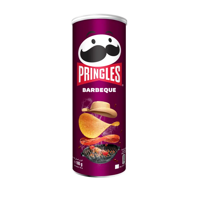PRINGLES CHIPS BARBEQUE 165G
