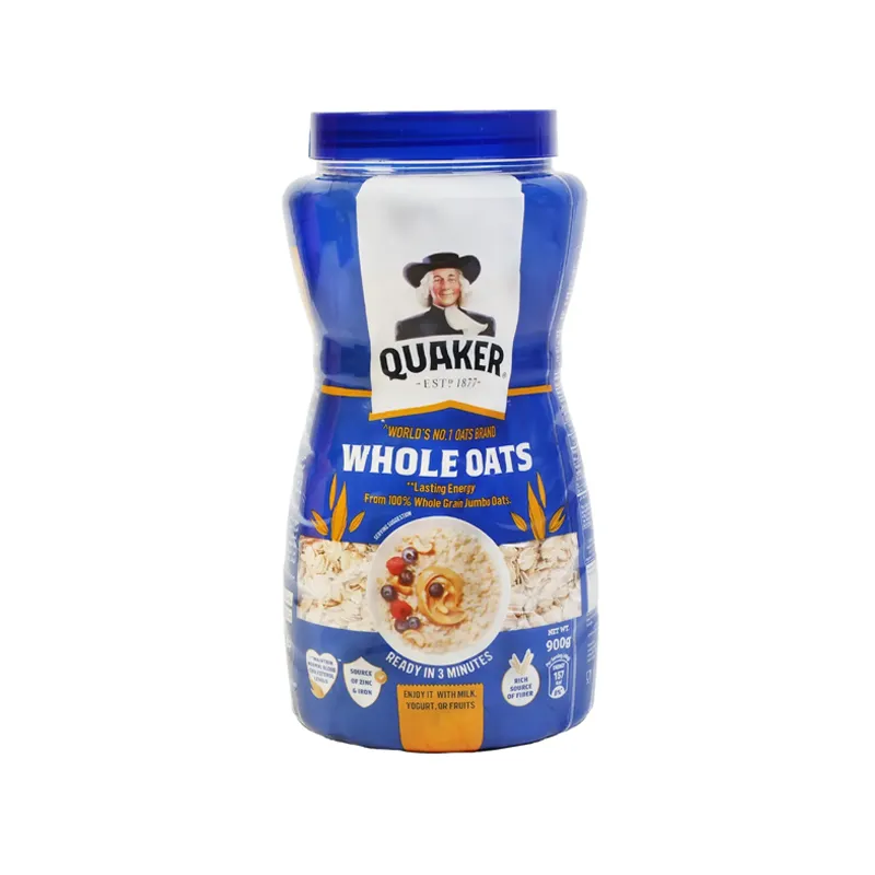 QUAKER WHOLE OATS 900GM