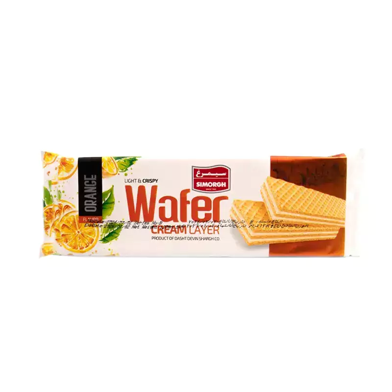 SIMORGH ORANGE FLVR WAFER 120G
