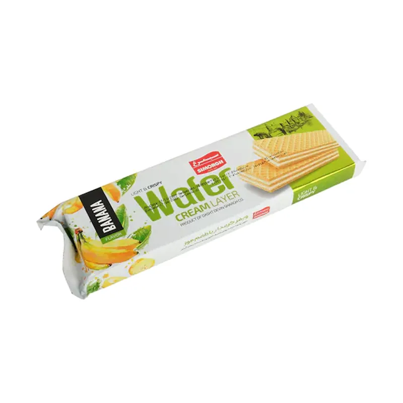 SIMORGH WAFER CREAM LAYER BANANA 120G