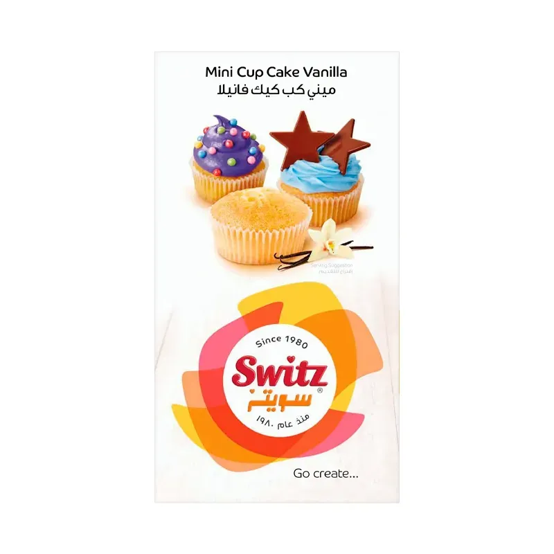 SWITZ MINI CUP CAKE VANILLA 10*32GM