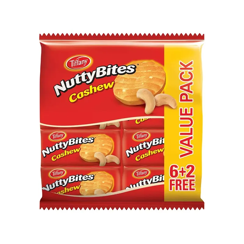 TIFFANY NUTTYBITES CASHEW 8*72GM