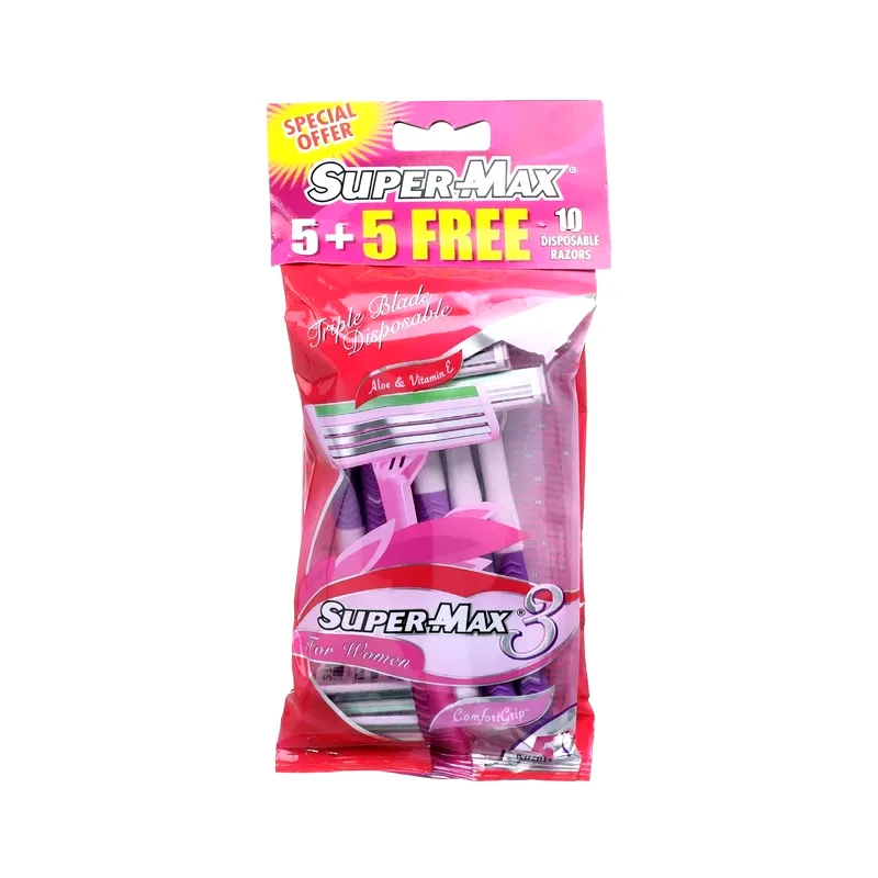 SUPERMAX 3WOMEN DISP. 5+5FREE