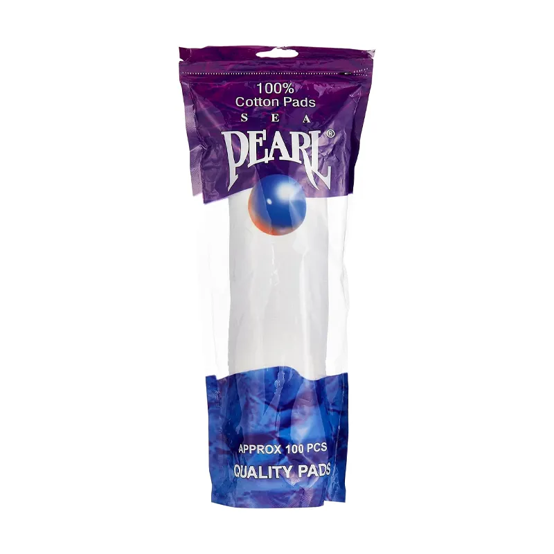 SEA PEARL COSMETIC COTTON PADS 100PCS